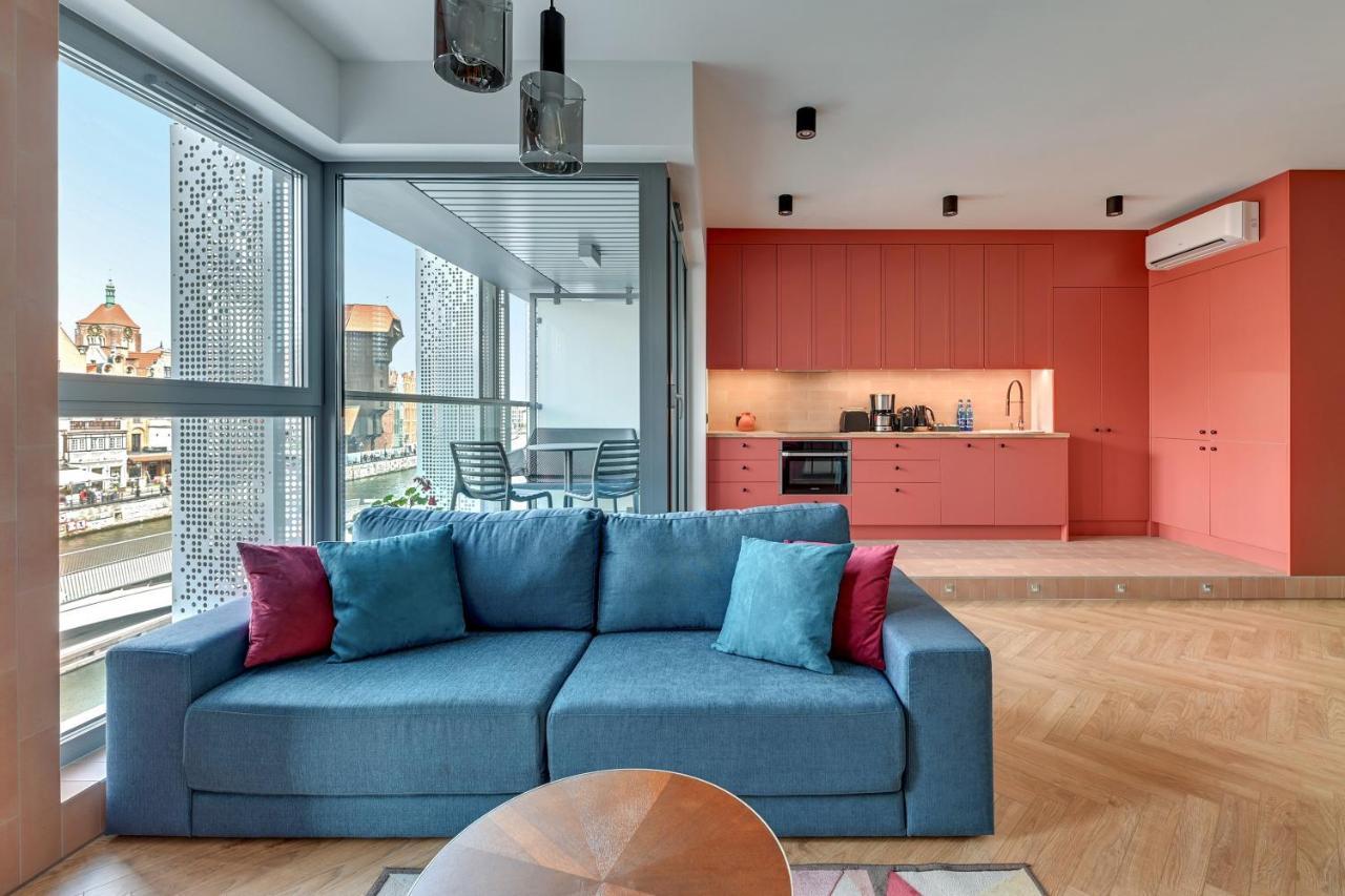 Granaria Premium Riverside & Parking By Downtown Apartments Gdańsk Exteriör bild