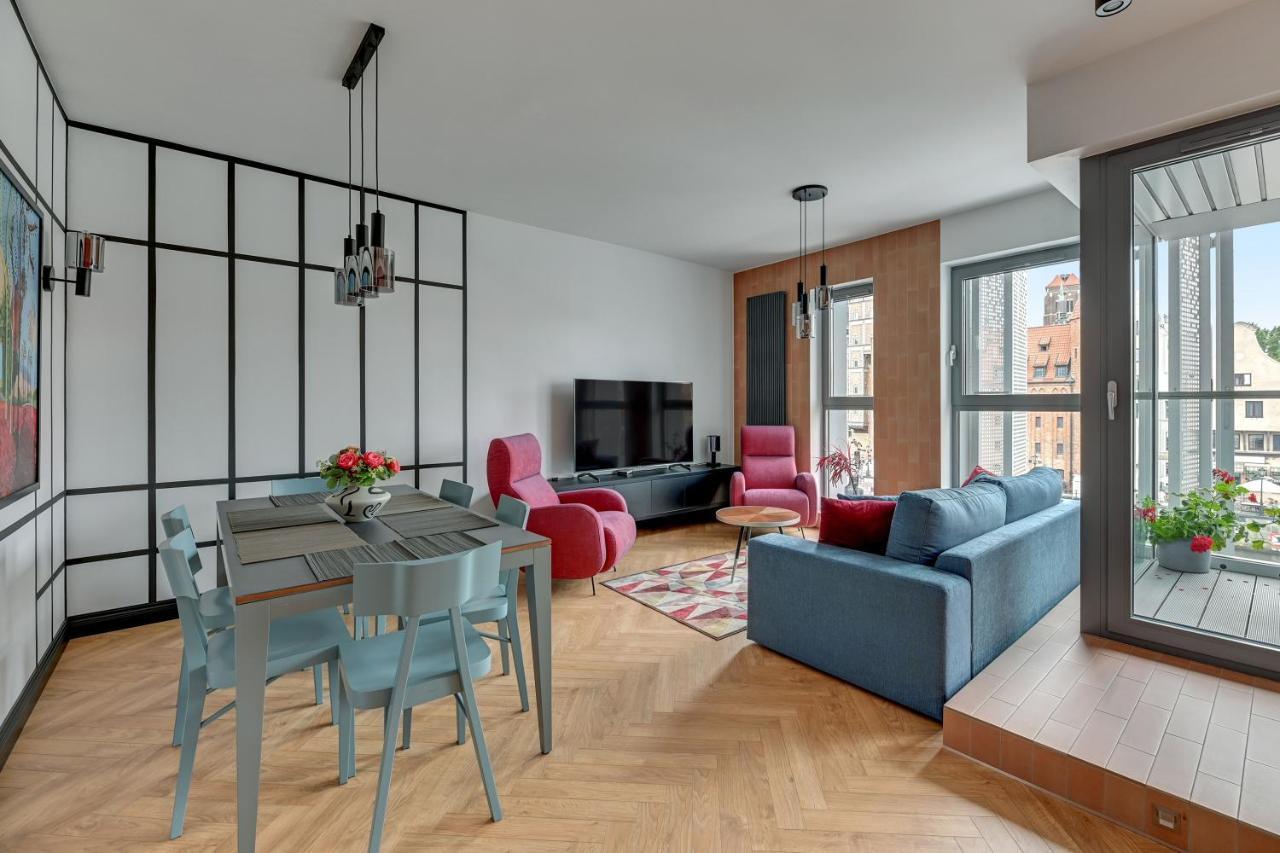 Granaria Premium Riverside & Parking By Downtown Apartments Gdańsk Exteriör bild