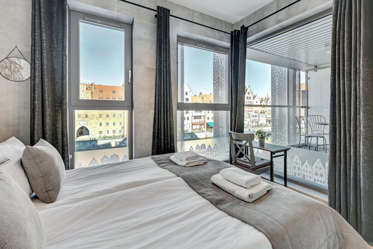 Granaria Premium Riverside & Parking By Downtown Apartments Gdańsk Exteriör bild